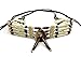 Handmade 4 Line Buffalo Bone Hairpipe Traditional Tribal Choker Necklace