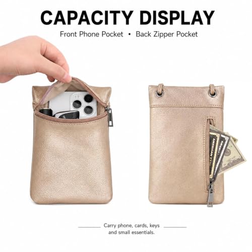 Image of Small Crossbody Women Cell Phone Purse Wallet Bag With Shoulder Strap