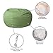 Flash Furniture Oversized Solid Green Bean Bag Chair for Kids and Adults