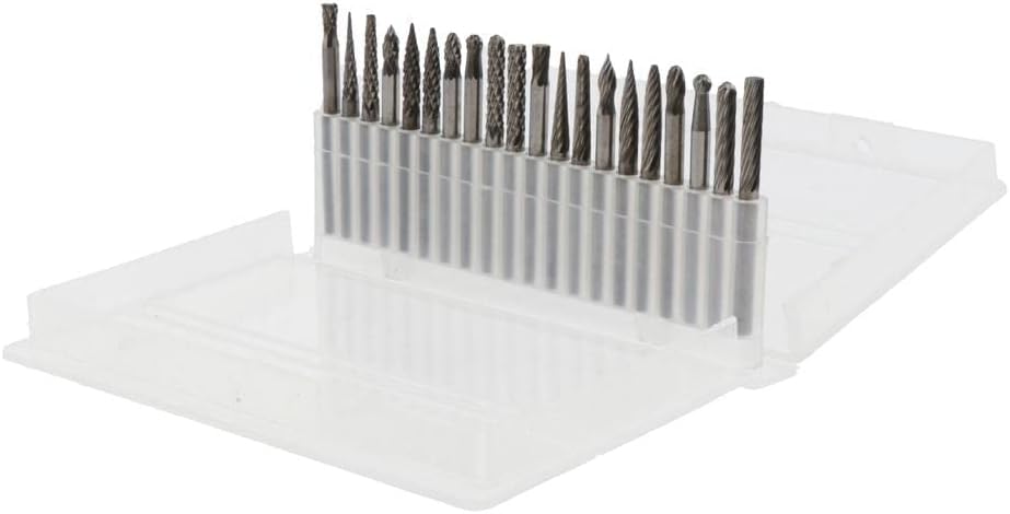 20 Pieces/Piece Set Tungsten Steel Carbide Cutter Rotary Bar Set CNC Engraving