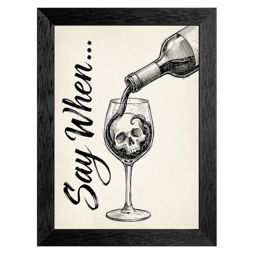 Black Framed Coffee Club Wall Art Canvas Print, Retro Coffee
