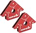 Produktbild Poppstar Schweißmagnet klein 2er-Set/Magnet-Schweißwinkel mit Haftkraft 11,3 kg, Winkelmaße 45°, 90°, 135°