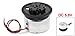 uxcell Black Silver Tone DC 5.9V VCD DVD Player Micro Motor W Trayer CD Holder