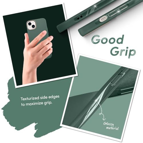 Image of Spigen Cyrill UltraColor Mag | iPhone 14 Plus Case | Green iPhone 14 Plus Back Cover | TPU+Poly Carbonate - Kale