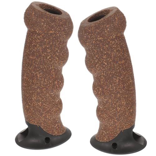 Didiseaon 2pcs Trekking Pole Handle Tools Ski Stick Handle Grip Trekking Rod Handle Outdoor Pole Grip Professional Hiking Rod Handle Grip for Replacement Portable Universal Rod Cork