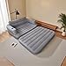 Onirii Inflatable Sofa Bed with Air Pump,2-in-1 Inflatable Sofa Couch,Blow-Up Couch and Folding Full Size Air Mattress Bed for Home,Camping,and Guests
