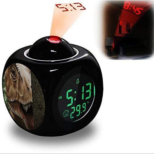 Buy Projection Alarm Clock Wake Up Bedroom with Data and Temperature