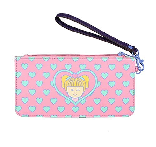Polly Doll Series Themed Top Zip Women's Hand Purse Clutch Wallet multicolor2