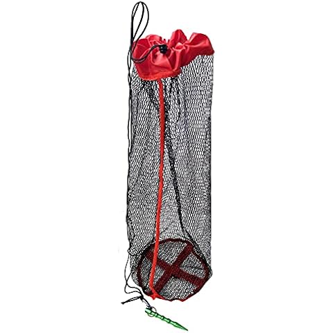 OperSeven Fishing Bait Bag,Fishing Net Fsih Basket, Keeps Live Bait Healthy and Active Cover