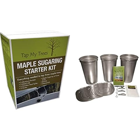 Tap My Trees Maple Sugar Starter Kit, Silver Cover