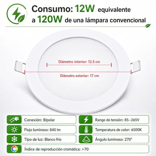 Lamparas LED de 12 watts 13 Imagen adicional