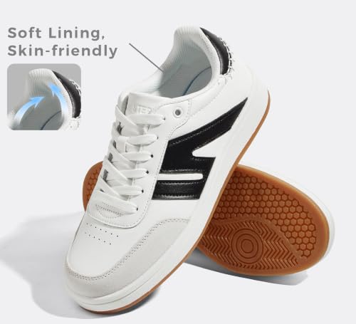 Image of LUCKY STEP Women Retro Gum Sole Fashion Sneakers