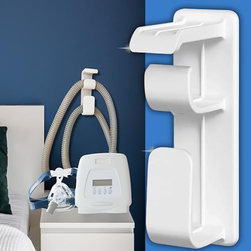 VIVALINE CPAP �z�[�X�n���K�[�z���_�[�t�b�N ���߉\ ���O���\�ȃz�[�X�I�[�K�i�C�U�[ �}�X�N�z���_�[ ����~�� CPAP �z�[�X�`���[�u�T�|�[�g ���܂��R���h�~