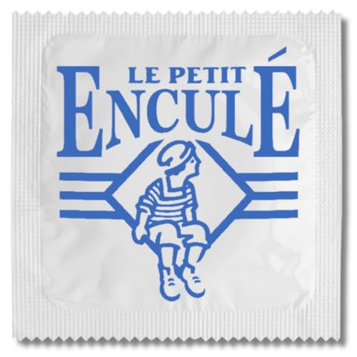 Préservatif humoristique - modèle Provence Alpes Côte-d'Azur - En Latex Fin et résistant - Imprimé en France - Capote rigolo pour homme - cadeau parfait...