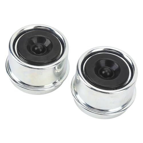 Trailer Axle Dust Cap 1.98 Grease Cover for 2000-3500 lbs Boat Axles - Galvanized Hub Bearing Protector