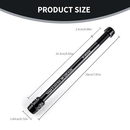 Adaptador de eje pasante de 12 mm para entrenar en casa con bicicleta de carretera 6