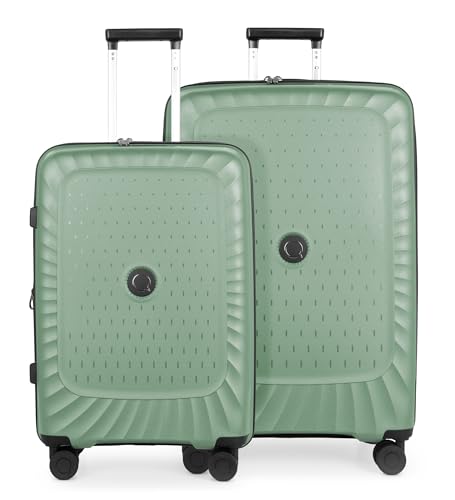 Hauptstadtkoffer Kotti - Kofferset 2 teilig - Rollkoffer 65 + 75 cm mit Erweiterung Hartschalentrolleys Aufgabegepäck leichte Trolleys, recyceltes PP, TSA, Mint