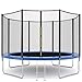 BIWKONI Round Trampoline Safety Net Jumping Bed Replacement Protective Fence Anti-Tear Drop-Resistant Trampoline Accessories,10FT