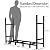 LAIDUOLEOE Firewood Rack Outdoor Indoor, 4ft Heavy Duty Firewood Holder with 12 Support Legs Wood Storage Organizer Fire Log Lumber Stand Stacker for Fireplace, Patio and Deck