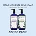 Dr Teal's Body Wash with Pure Epsom Salt, Lavender & Eucalyptus, 24 fl oz (Pack of 2)