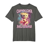 Bailarina Cappuccina AI Generare Carattere Italiano Brainrot Camiseta