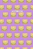 Cheeseburger Cats NOTEBOOK Journal Diary: 100 pages, 6x9