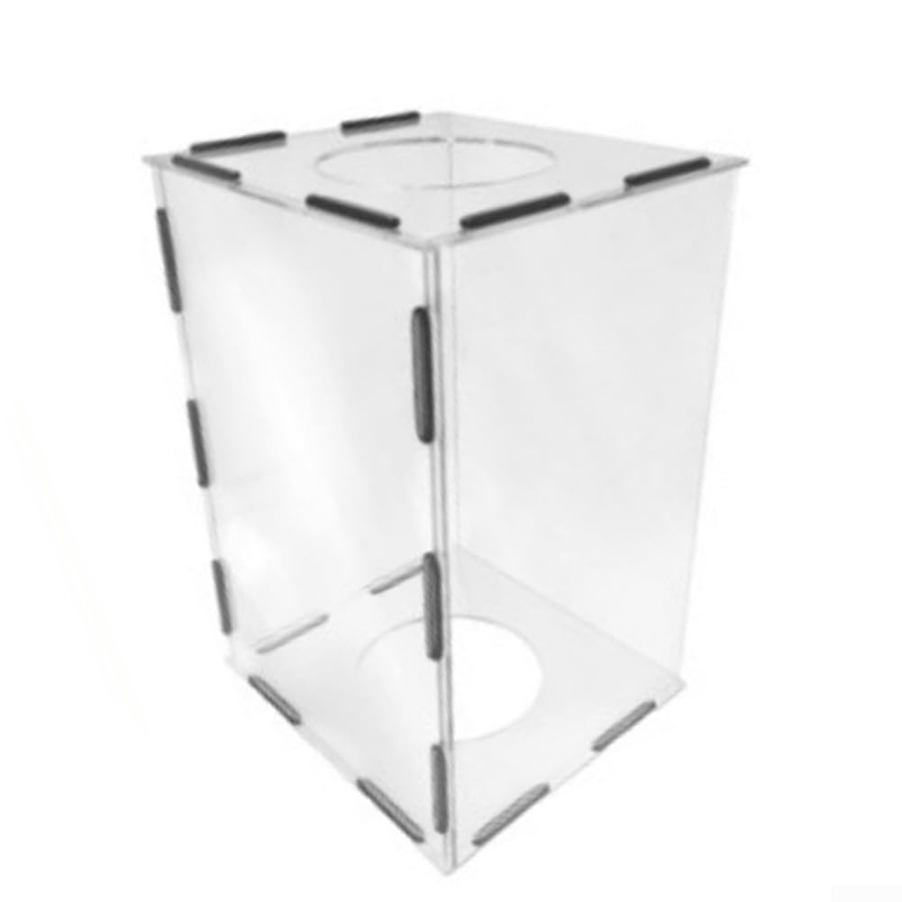 Boîte à Poussière Acrylique Transparente 200x200x200 Mm – Capot De Protection Pour Polissage, Meulage & Gravure