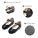 GINFIVE Toddler Girls Dress Shoes Little Girls Mary Janes Ballerina Flats Black Shoes Toddler 9