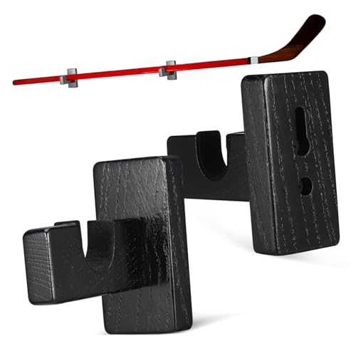 Sosoport Hockey Stick Holder Wall Rack Heavy Duty Hockey Stick Protector Storage Rack