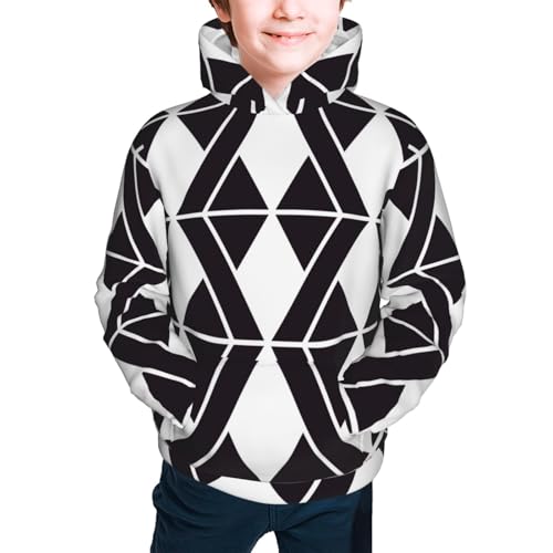 Modern Stylish Kid Hoodies Boys Sweatshirts Girls Pullover with Pocket3