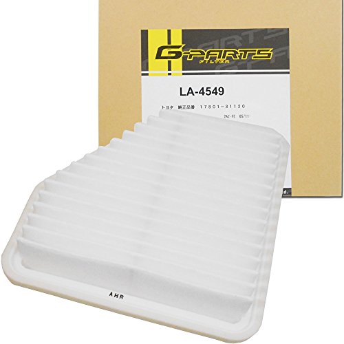 エアフィルター エアクリーナー トヨタ 車 (アルファード ヴェルファイア ヴァンガード エスティマ ブレイド マークX ジオ RAV4) LA-4549 G-PARTS 純正フィルターメーカー オリジナルブランド