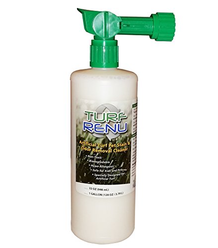 TURF RENU Tr10132 Bio-Enzymatic Cleaning Solution for Synthetic/Artificial Turf and Pet Odor Control
