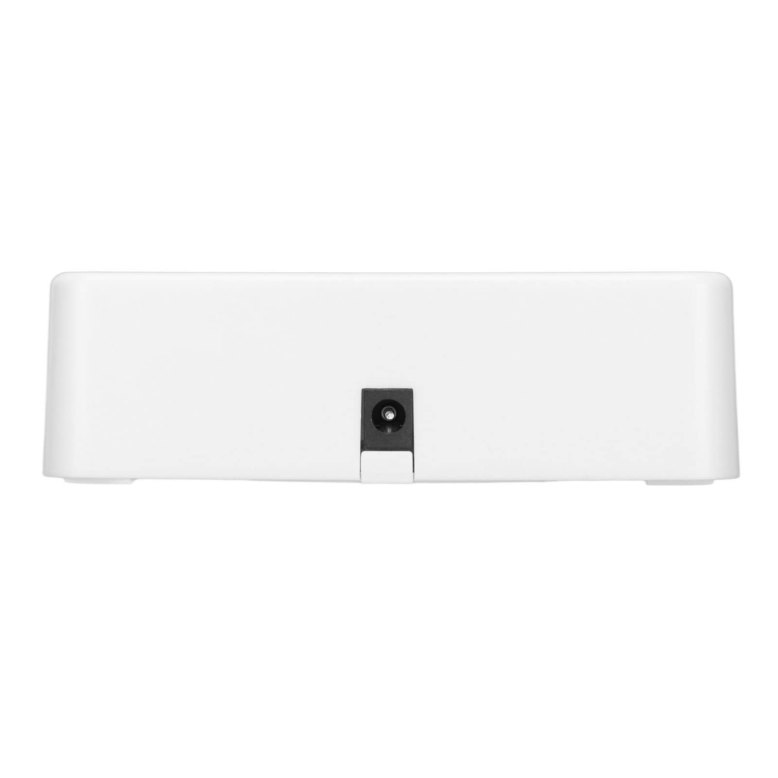 Yunseity Estación de Carga Dual para Control Remoto de Wii/Wii U, Base de Carga con 2 Baterías Recargables de 2800 MAh(Blanco)