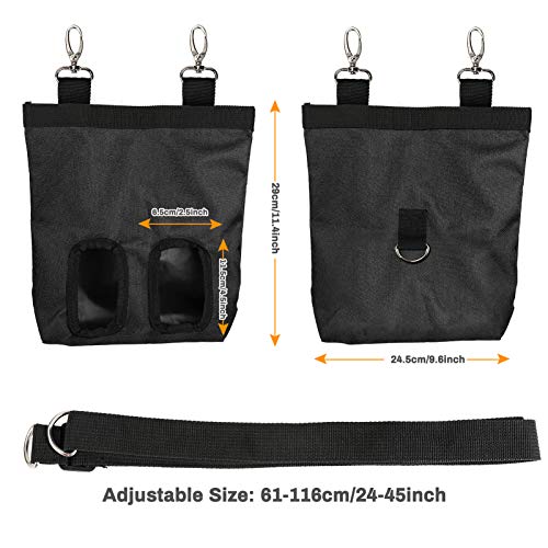 Hooizak voor cavia's E-More Voeder voor konijnenhooi met hangende band Hooizak Hangende voederzak Geschikt voor cavia's… - Image 4