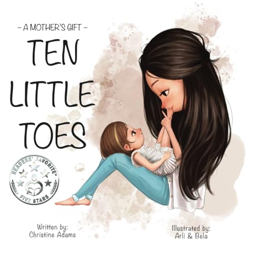 Image of A MOTHER'S GIFT: TEN LITTLE TOES: A Heartwarming Story - Wonderful Present For Mom Or Grandma For Mother's Day