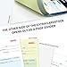 200 Sets Employee Time Off Request Forms Carbonless Duplicate Book 5.5x8.3 Inches Sequential Numbered for Office Employee Leave Management (4)