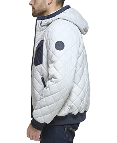 Image of LEVI'S Men's Levi's Men's Diamond Quilted Sherpa Lined Bomber Jacket