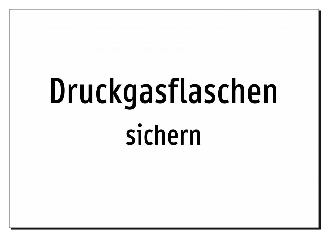 43968-DE-T-07 | Druckgasflaschen - sichern