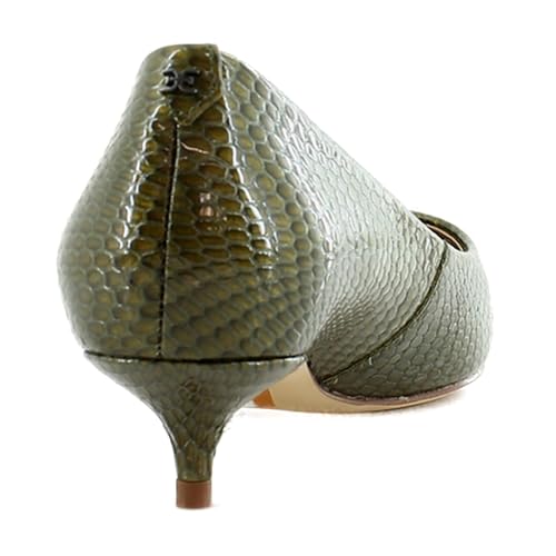 Sam Edelman Franci Women's Heels Olive Snake Print Size 6 M4