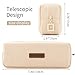 ANGOOBABY Small Pencil Case Student Pencil Pouch Coin Pouch Cosmetic Bag Office Stationery Organizer For Teen School-Beige