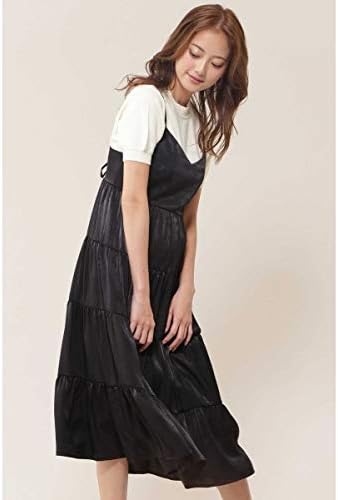 Amazon Co Jp ジルバイジルスチュアート Jill By Jillstuart ティアードワンピースセット ブラック M 服 ファッション小物