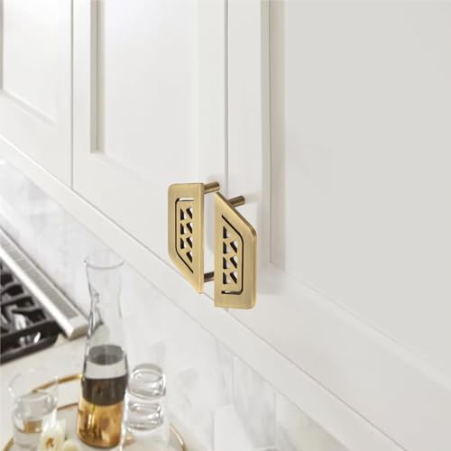 Image of COMPASS Stainless Steel 7 Star Cabinet Knobs, Drawer Pulls, Knobs for Dresser Drawers, Drawer Knobs Handle, Kitchen Knobs (Antique Finish) Pack of 8 pcs