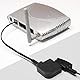 BIGtec Telefon TAE Adapter TAE-F Buchse auf RJ11/RJ14 6P4C Stecker Telefonadapter Adapterkabel Telefon Festnetz Router Modem Splitter Telefonkabel Kabel 0,2m schwarz