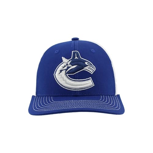 Image of ZHATS NHL Unisex-Adult NHL Officially Licensed Adjustable Snapback Hat Dakota Icon Team Color