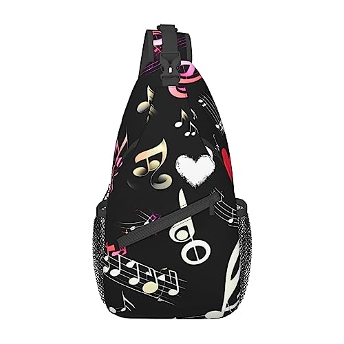 Sac poitrine de voyage musical pour garder vos mains libres en toute sécurité