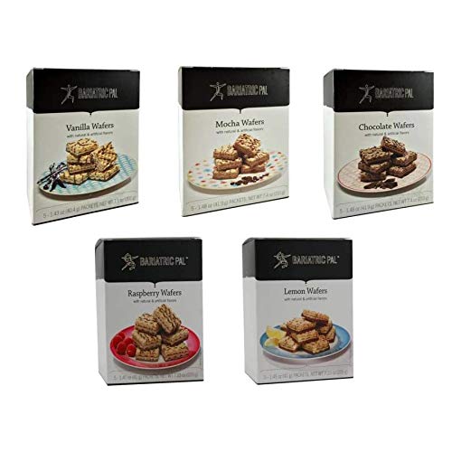 BariatricPal Square Protein Wafers - 5-Flavor Variety Pack