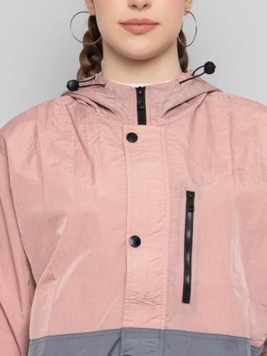 Image of CHKOKKO Sunscreen Jacket for Women Hooded Zipper Sports Jacket | UV Protection | Sun Protective | Lightweight Water Resistant | Riding Biker | Outdoor Travel Gym Running