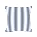 Chengxun Federa per cuscino a righe verticali, 40 x 45 cm, colore: blu