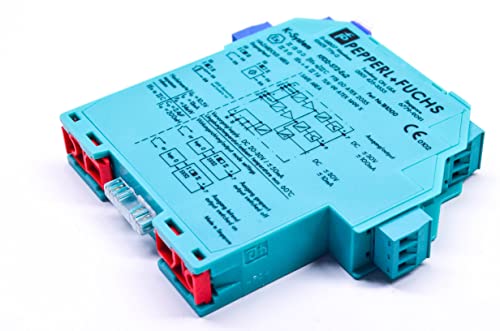 PEPPERL & FUCHS KFD2-ST2-EX2 Isolated Barrier, Dry Contact OR Namur INPUTS, Digital Input Signal Type, LINE Fault Detection, 2 Channel, Switch Amplifier, 20-30 VDC, Power Rail