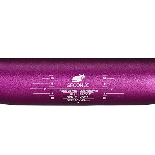 Cintre Spoon Spank 35mm haute résistance finition anodisée violette - 3